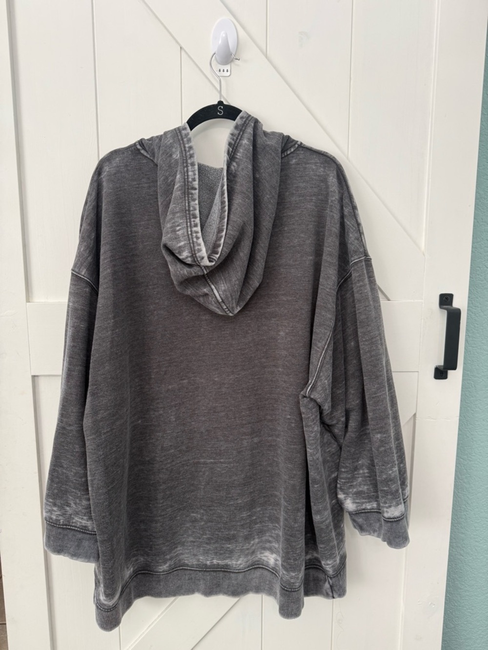 Free People Get It Hoodie In Grey Size large - Picture 2 of 16